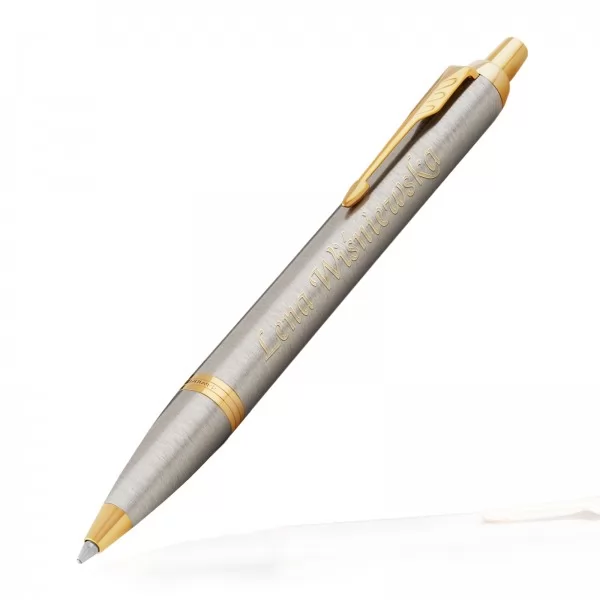 Długopis Parker IM Brushed Metal GT z opcją graweru