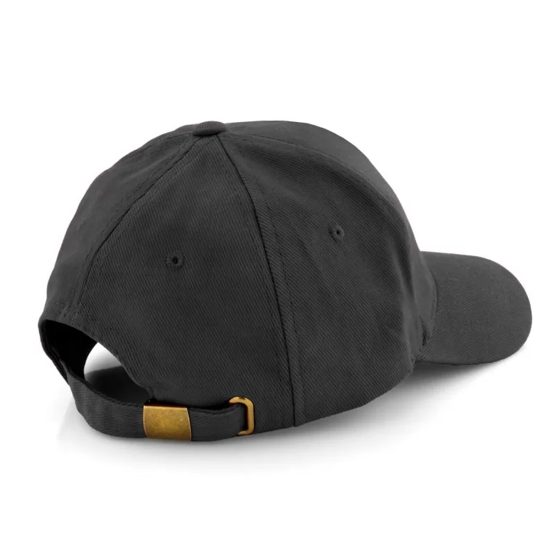 czarna czapka bejsbolówka z nadrukiem imienia
