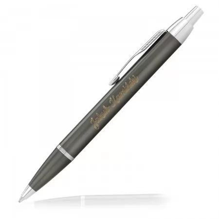 Długopis Parker IM GUN Metal CT z opcją wyjątkowej dedykacji - prezent na ślub