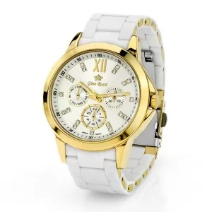 Spersonalizowany biały zegarek damski Gino Rossi