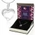 Serce naszyjnik ze srebra z imienną dedykacją na prezent dla kobiety