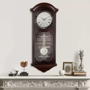 zegar ścienny drewniany adler