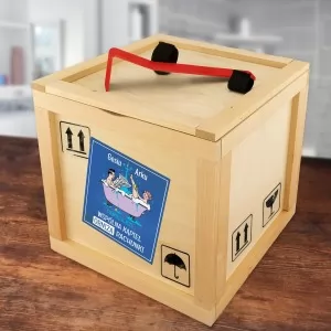  Co na parapetówke - prezent box z łomem