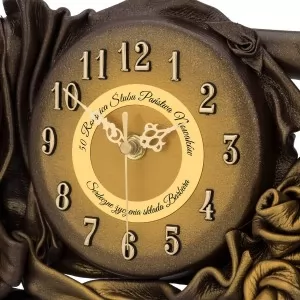 zegar z dedykacją na złote gody 