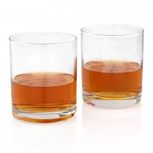 szklanki na alkohol w zestawie ze skrzynią na alkohol 