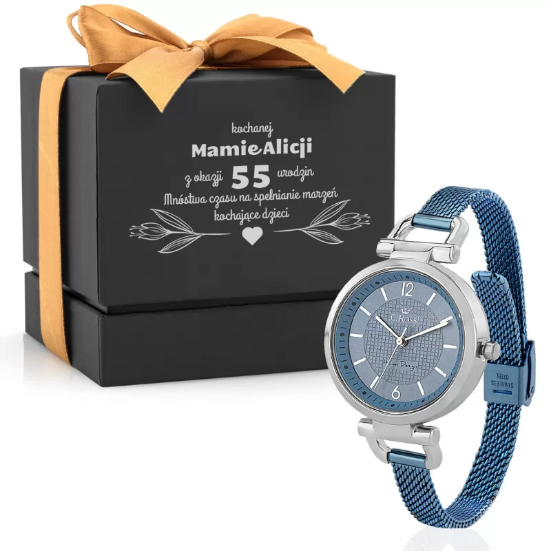 zegarek damski na 55 urodziny dla mamy