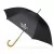 elegancki czarny parasol z nadrukiem imienia dla mężczyzny
