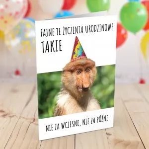 kartka z personalizacją na 40 urodziny 