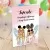 kartka urodzinowa ze spersonalizowanymi życzeniami dla przyjaciółki