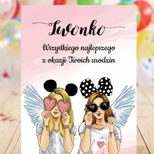 kartka z życzeniami dla przyjaciółki na urodziny