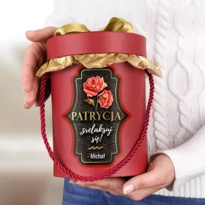 personalizowany flower box dla ukochanej