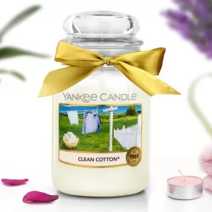 świeca clean cotto yankee candle