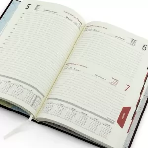 kalendarz książkowy z nadrukiem personalizacji