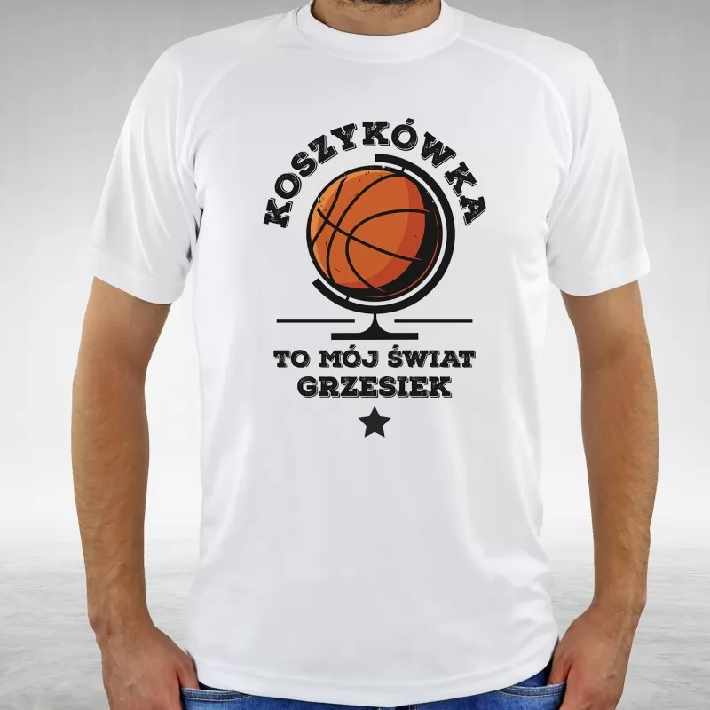 personalizowana koszulka dla koszykarza na prezent
