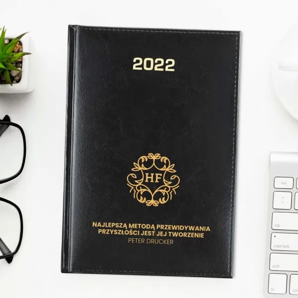 Kalendarz 2022 z nadrukiem dla biznesmena - Złote myśli