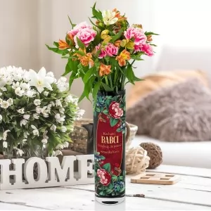 wazon dekoracyjny z nadrukiem dla babci