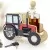 Karafka traktor z kieliszkami z nadrukiem na 50 urodziny - Rolnik