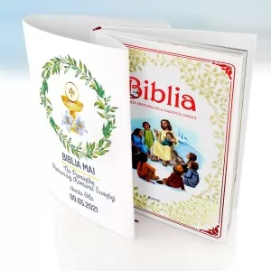biblia na komunię dla dziecka