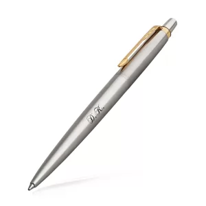 srebrny długopis z grawerem