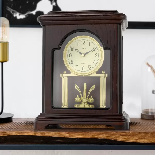 Zegar kominkowy z grawerem na 50 rocznicę ślubu - Złote gody