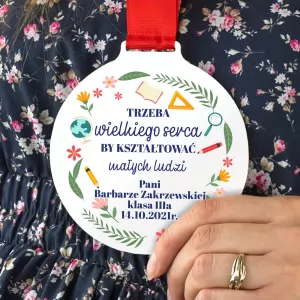medal dla nauczyciela na prezent