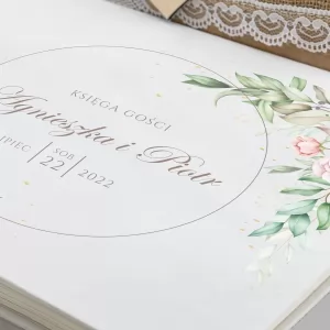 personalizowana księga gości na ślub