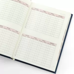 personalizowany kalendarz książkowy