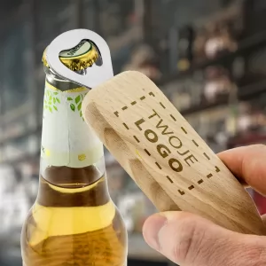 otwieracz do piwa drewniany