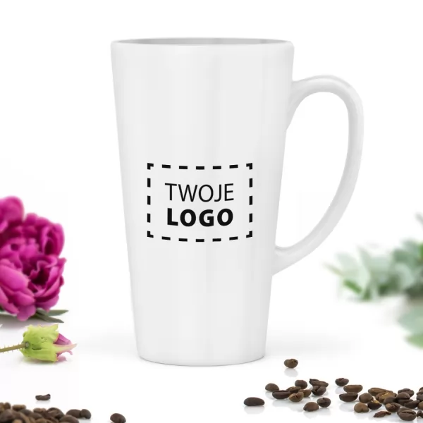 Kubek latte z nadrukiem logo - Barista