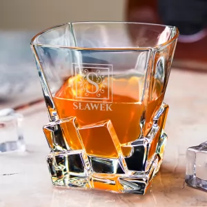 szklanka do whisky z grawerem imienia