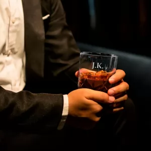 kryształowa szklanka dla konesera whisky