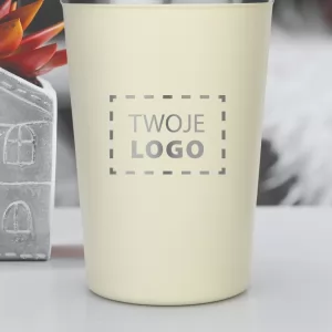 kubek termiczny na kawę z logo