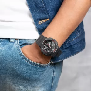 czarny zegarek męski na prezent
