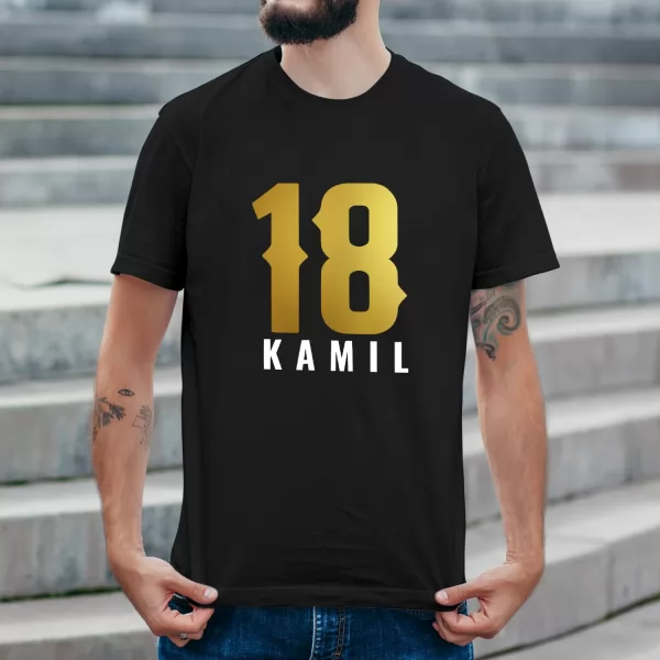 Koszulka z nadrukiem męska na 18 urodziny Rozmiar S - Pełnoletni
