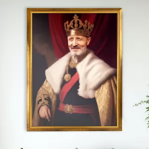 portret królewski