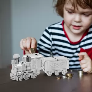 skarbonka lokomotywa dla chłopca