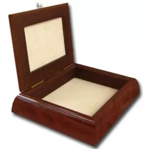 Posrebrzana szkatułka na 50 Rocznicę Ślubu