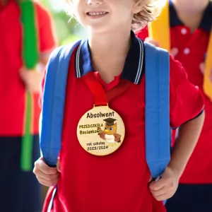 medal z nadrukiem dla przedszkolaka