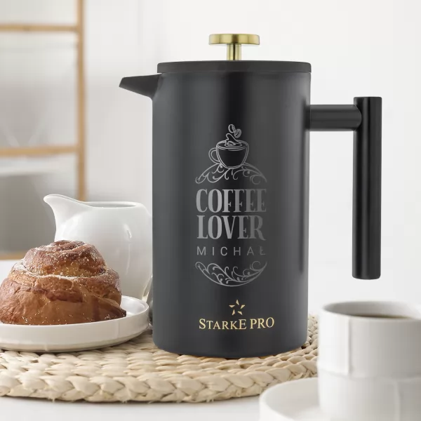 Zaparzacz do kawy z grawerem dla kawosza - Coffee lover
