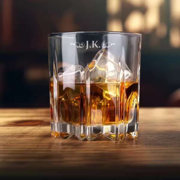 Szklanka do whisky Karat z grawerem - Smakosz