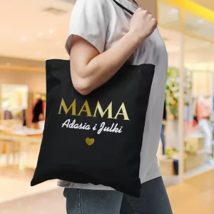 Mommy bag torba z nadrukiem dla mamy - Twoje dzieci