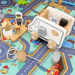 ciężarówka sorter z nadrukiem na prezent dla dziecka