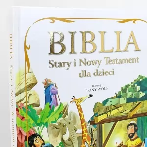 personalizowana biblia na chrzest