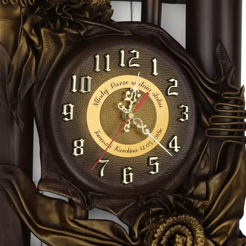 zegar z personalizacją na prezent dla pary