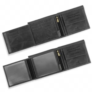 skórzany portfel z personalizacją