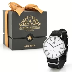 Spersonalizowany zegarek na rękę Gino Rossi na prezent dla niego