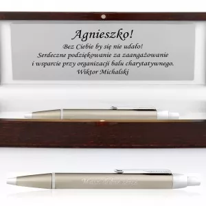 długopis grawerowany na prezent dla kobiety