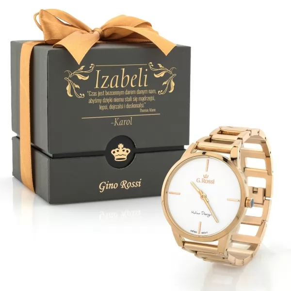 Zegarek damski G. Rossi z grawerem dla mamy - Bezcenny dar