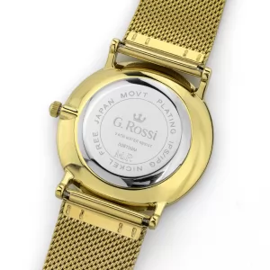 złoty zegarek z grawerem