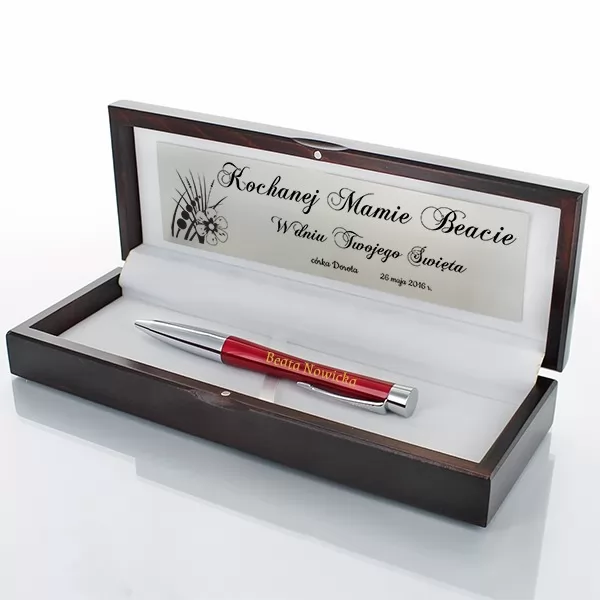 Prezent na dzień matki: długopis Parker Fashion w pudełku z grawerem 